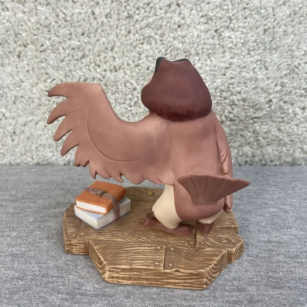 Disney Owl Pooh And‎ Friends Figurine You've Done A Grand Thing Congratulations